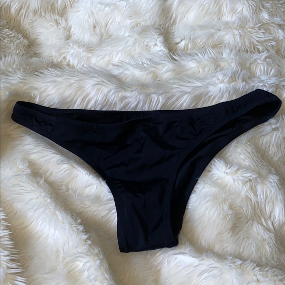 Victoria secret swim bikini bottoms ruched black